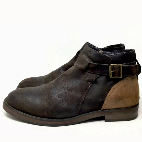 Joe's Ankle Chukka Boots Brown Suede 8.5 - Picture 2 of 8